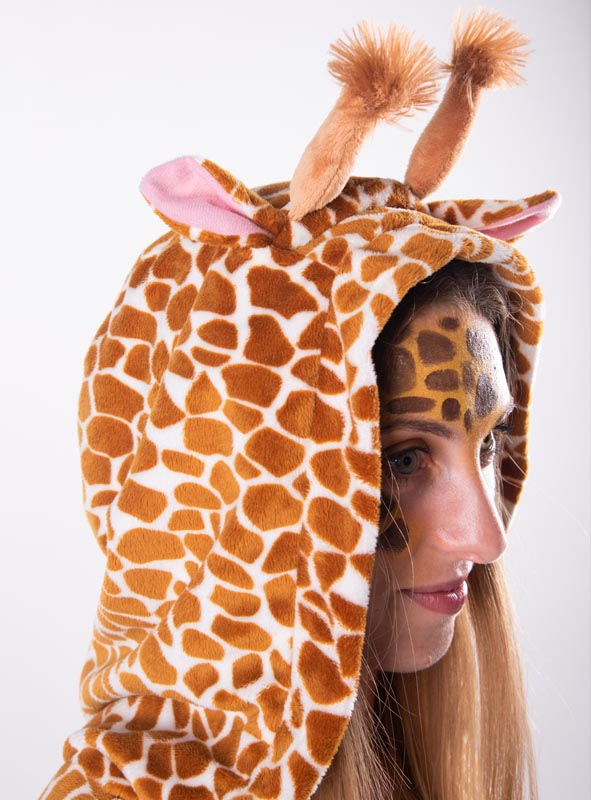 Giraffe Kostüm Poncho & Haarreif bei » Kostümpalast